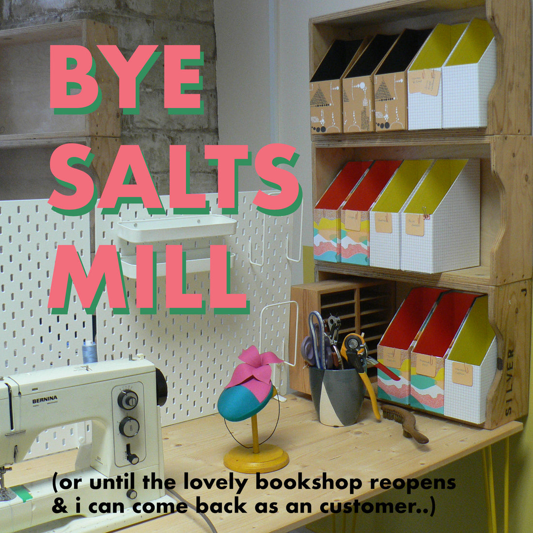 Change of Address - Bye Salts Mill