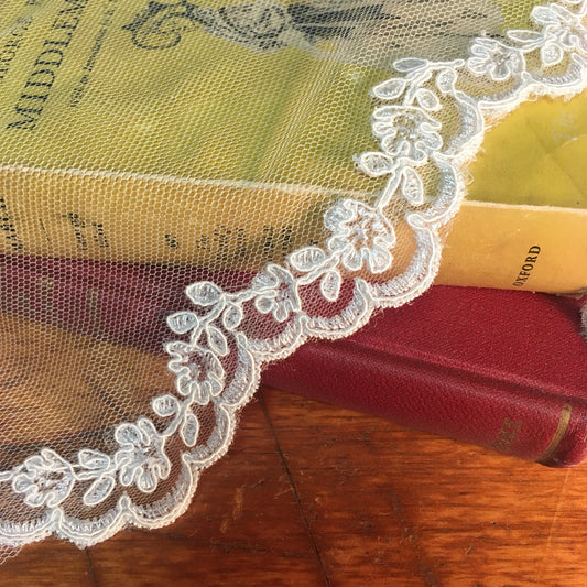 Corded floral lace